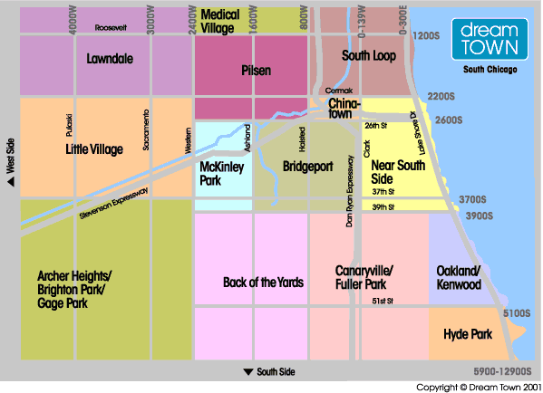 Саутсайд чикаго карта гугл